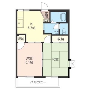 田園マンション弦巻Ｂ 201号室