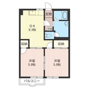 サンハイツ・クリハラＡ 202号-14