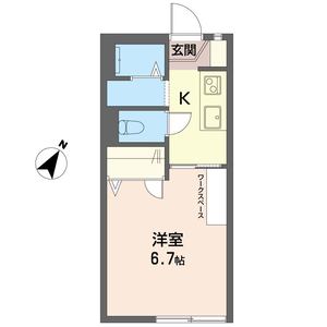 ガ－デンコ－ト国立 203号室