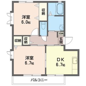 クレール浜田山 202号室