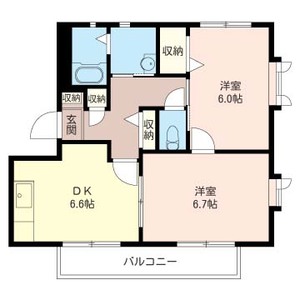 クレール浜田山 101号室