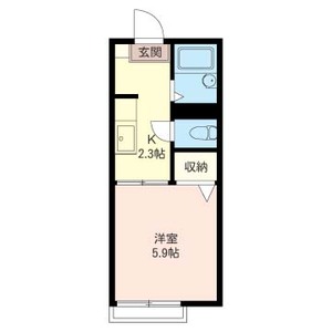 ＬＯＤＧＩＮＧ　ＭＯＲＩＳＨＩＴＡ 205号室