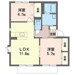 グランシード恩多町Ａ 101号室