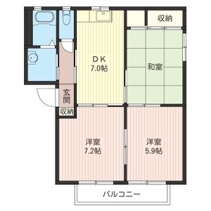 シャトル回田Ａ 102号室