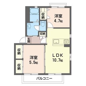 ベルデュール石神井公園 202号室