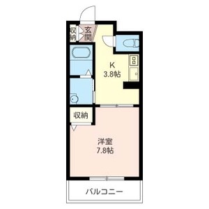 シャーメゾン玉川 201号室