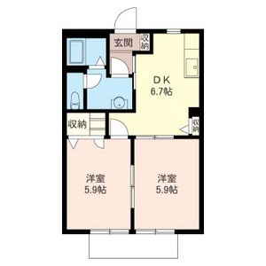 ローズハウスＡ 202号室