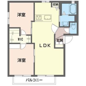 シャーメゾンＭａｒ’ｓ　Ｂ 101号室