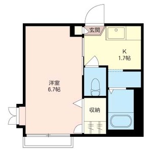 ハイムローゼⅠ 101号室