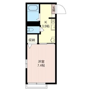 ディアス羽衣 106号室