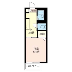 ドゥムール西大井 203号室