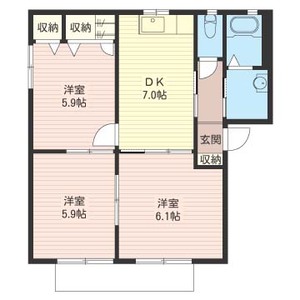 サンフォース弐番館 101号室