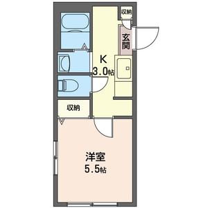 Ｖｉｅ　ｒａｆｆｉｎｅｅ 203号室
