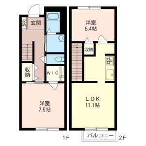 プレジール烏山 102号室
