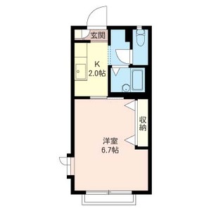 グランバリエ蓮根 201号室