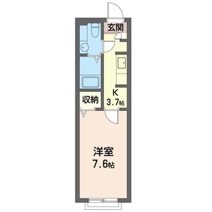 Ｌａ　Ｐｏｉｒｅ　宮前　Ⅱ 105号室