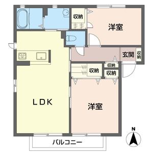 シャーメゾンまほろばⅣ 201号室