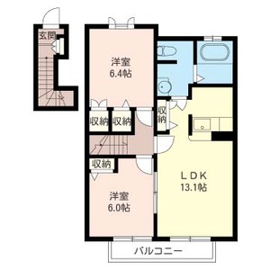 フォレステージュＢ 202号-16