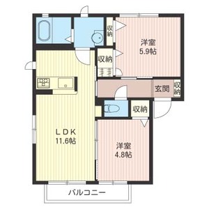 メゾンセシア 201号室