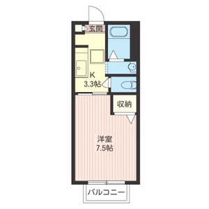 パルボナール　Ⅲ 202号室