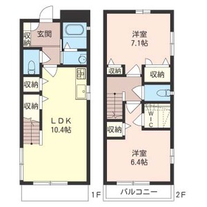 ドエル宮ノ脇Ｂ 101号室