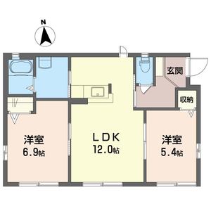 シャーメゾン白根Ｂ 101号-12