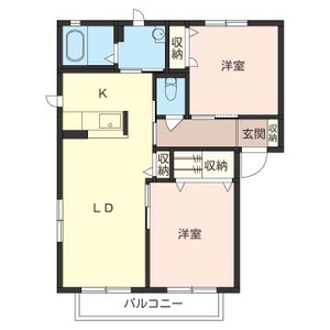 Ｌ’ＳｈａＭａｉｓｏｎ　Ｉ 201号室