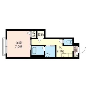 カーサフォレストーネ南台 103号室