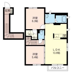 チャ・ベーネⅢ 201号室