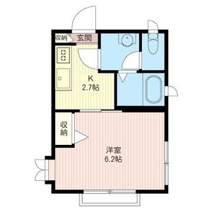 リバーサイド富士見台 101号室