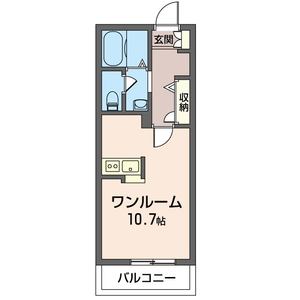 シャトル　スサキ 102号室