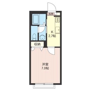 ディアハイムＢ 206号室