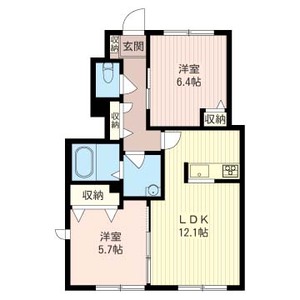 ラ・リズラヴィーヌ 102号室