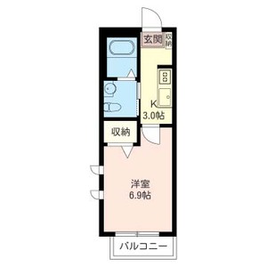 フローラル国立 205号室