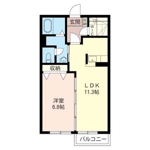 アプリコット　アレイ 202号室