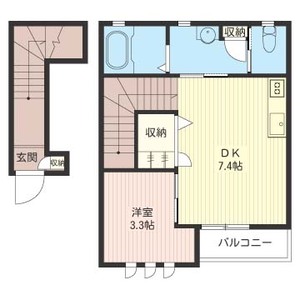 ヴィラ　フルール 202号室
