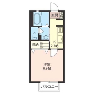 レジデンシァル旭　Ⅱ 203号室