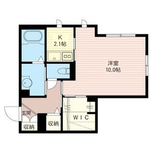 Ｃｒｅｓｔ　Ｃｏｕｒｔ 105号室