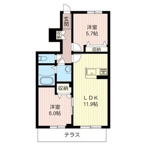 マストライフ一橋学園Ａ 102号室