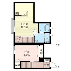 シャンブル　ピエーリオ 101号室