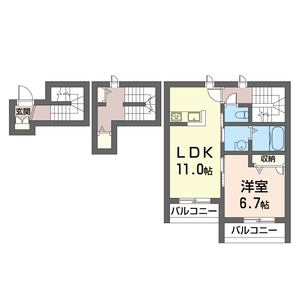 ユイットシャンブル南台 302号-16