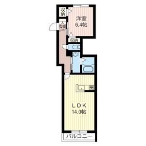 シュロス小竹 201号室