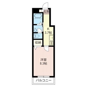 シュロス小竹 302号-15