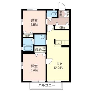 シャーメゾンぱせり 201号室