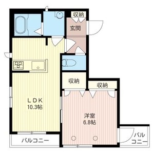 シャルム・ドマーニ 202号室