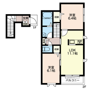 Ｄｅａｒ　Ｃｏｕｒｔ 203号室
