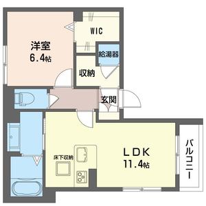 ラピスガーデン　Ａ棟 105号室