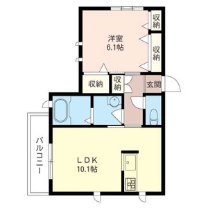 シャトレー山の上 201号室