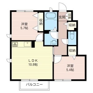 カーサ　アルバＢ 101号室