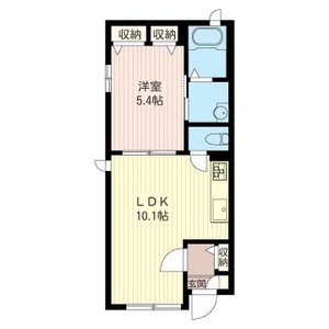 ハイム　ブルーメ赤塚 101号室